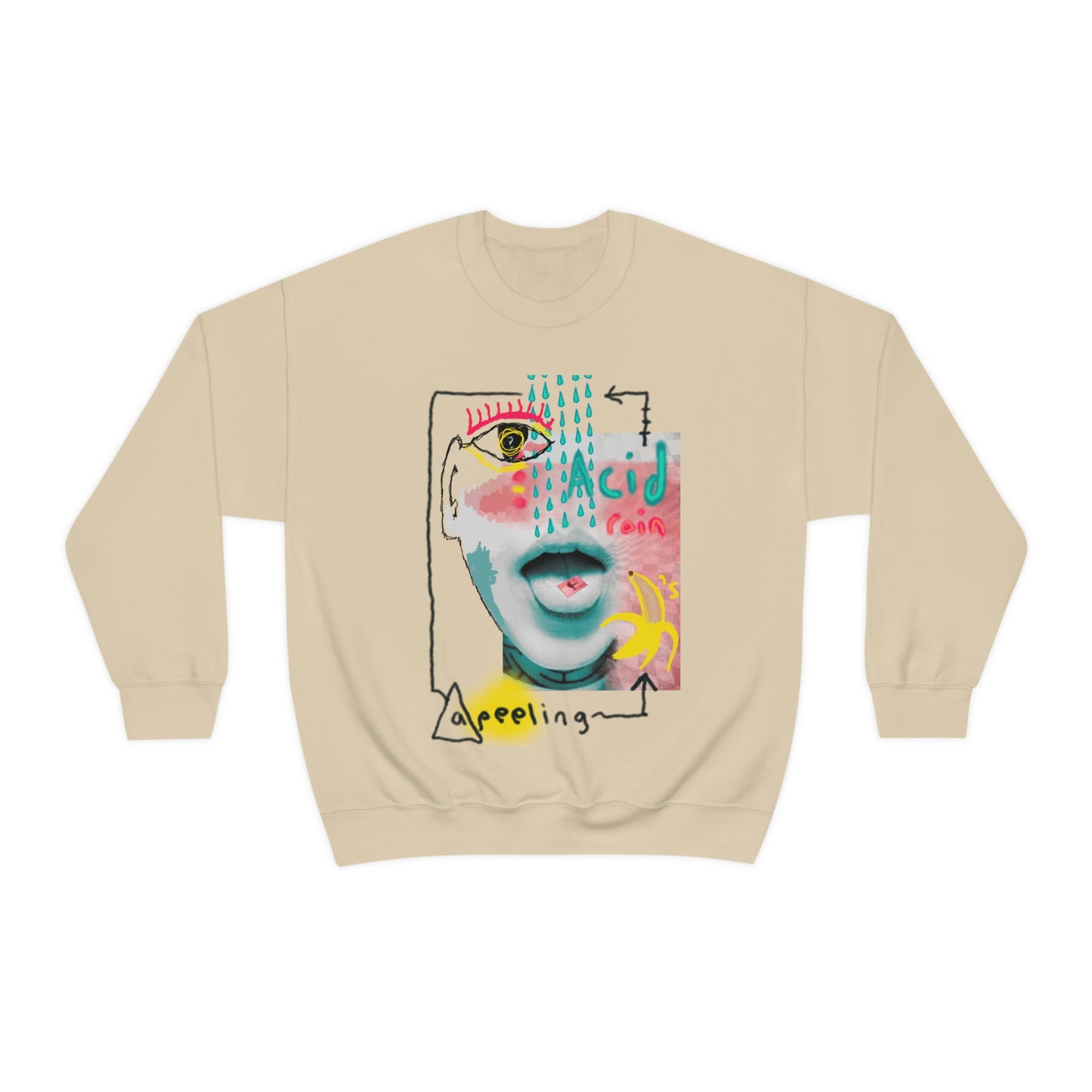 ACID RAIN crewneck sweatshirt