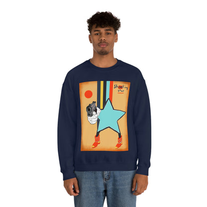 SHOOTING STAR crewneck sweatshirt