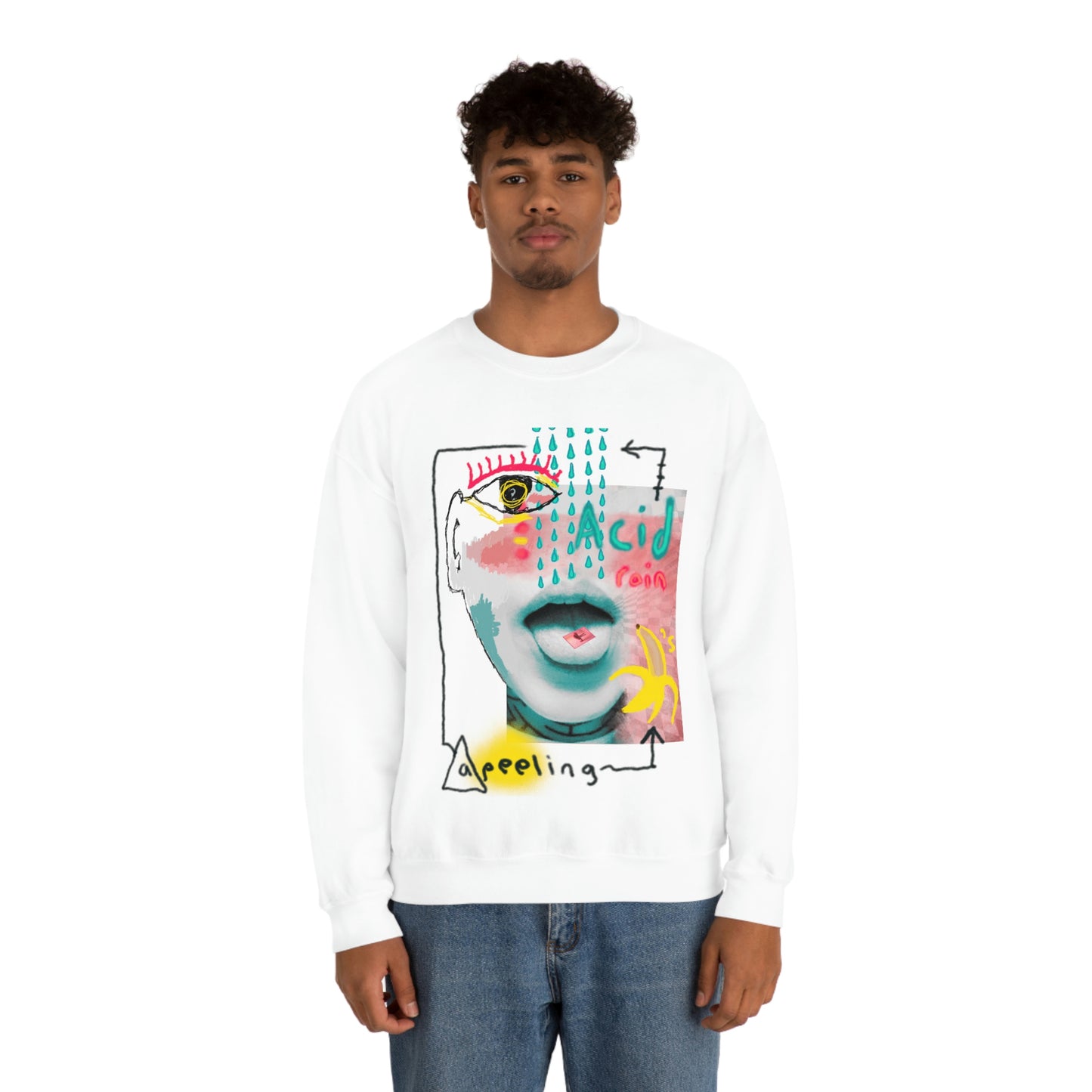 ACID RAIN crewneck sweatshirt