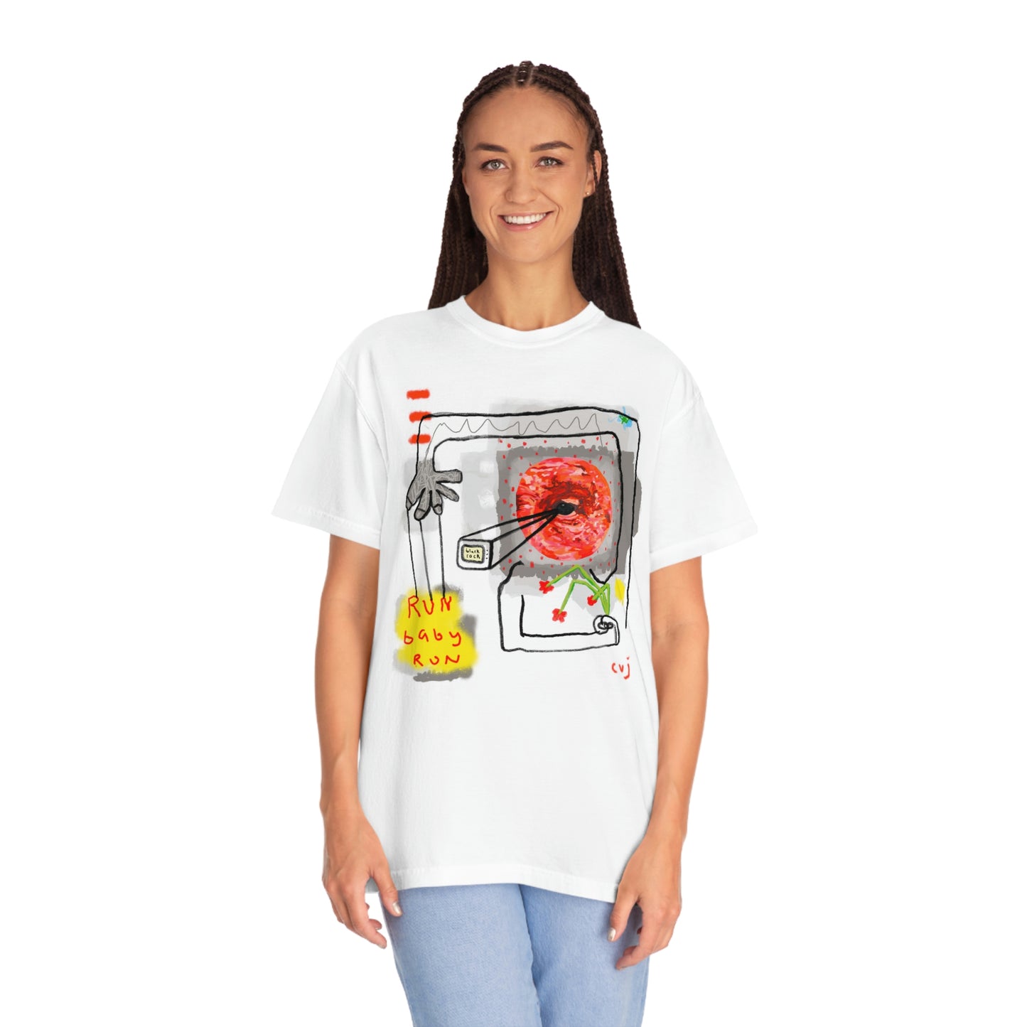 MIND CONTROL oversized tshirt