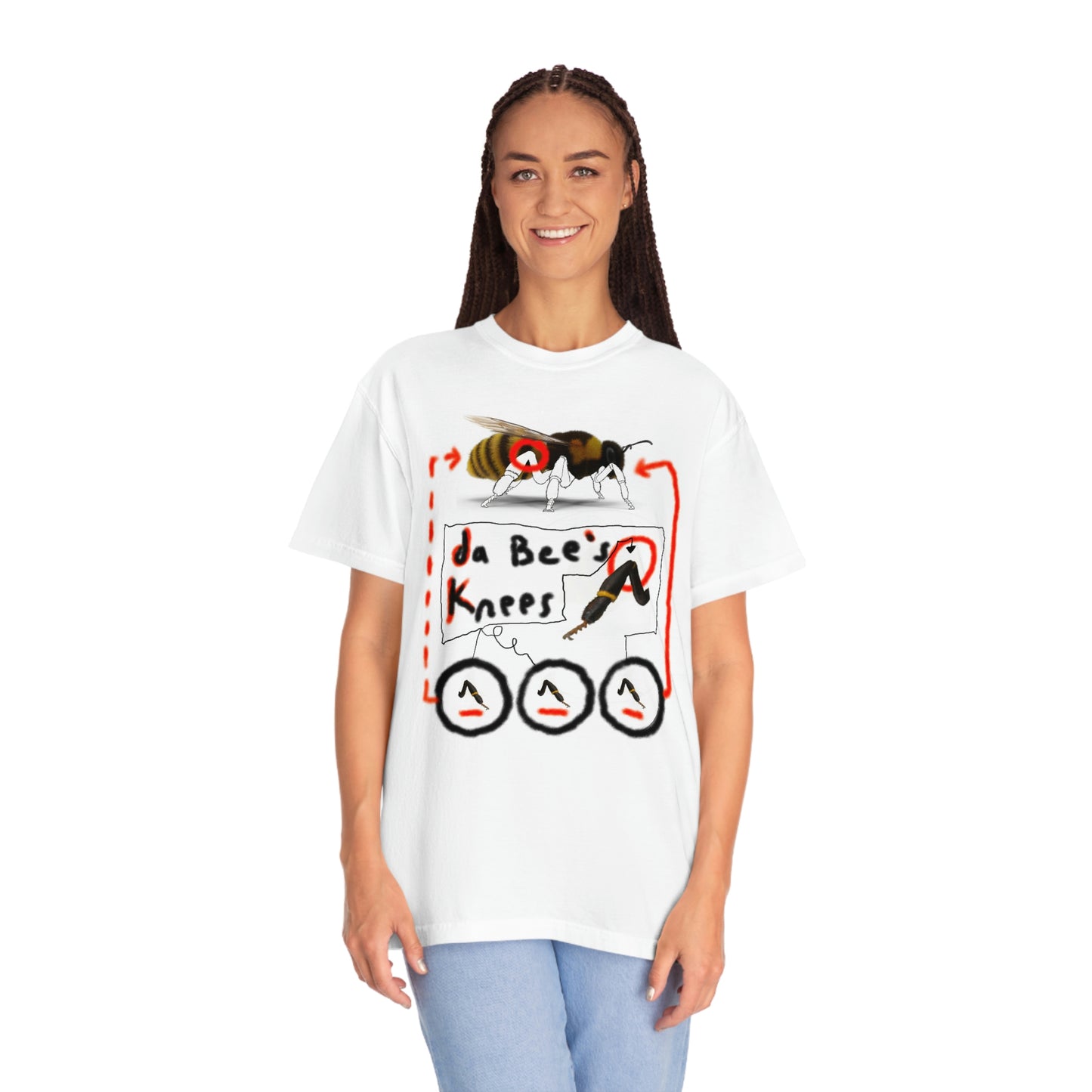 BEE'S KNEES oversized tshirt