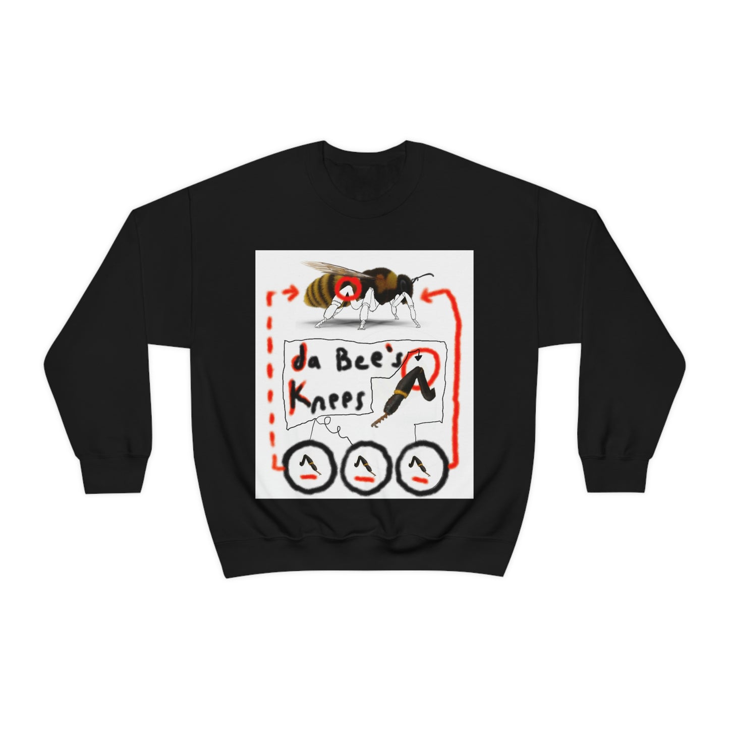 DA BEE'S KNEES crewneck sweatshirt