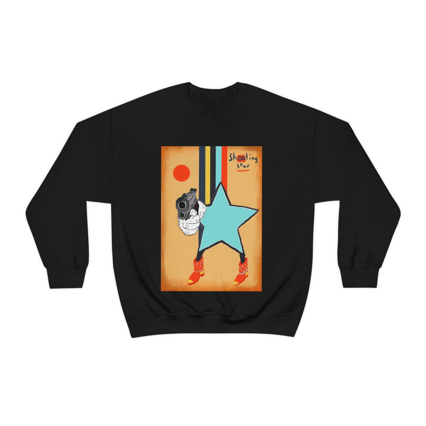 SHOOTING STAR crewneck sweatshirt