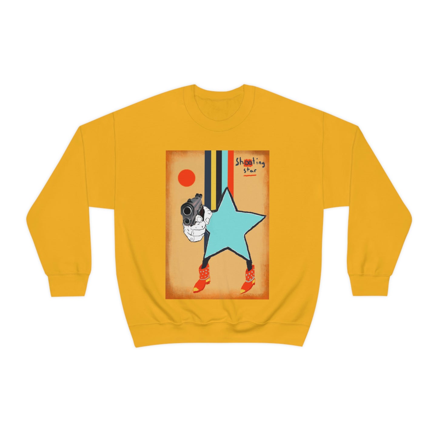 SHOOTING STAR crewneck sweatshirt