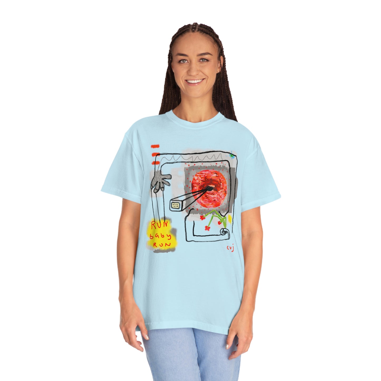 MIND CONTROL oversized tshirt