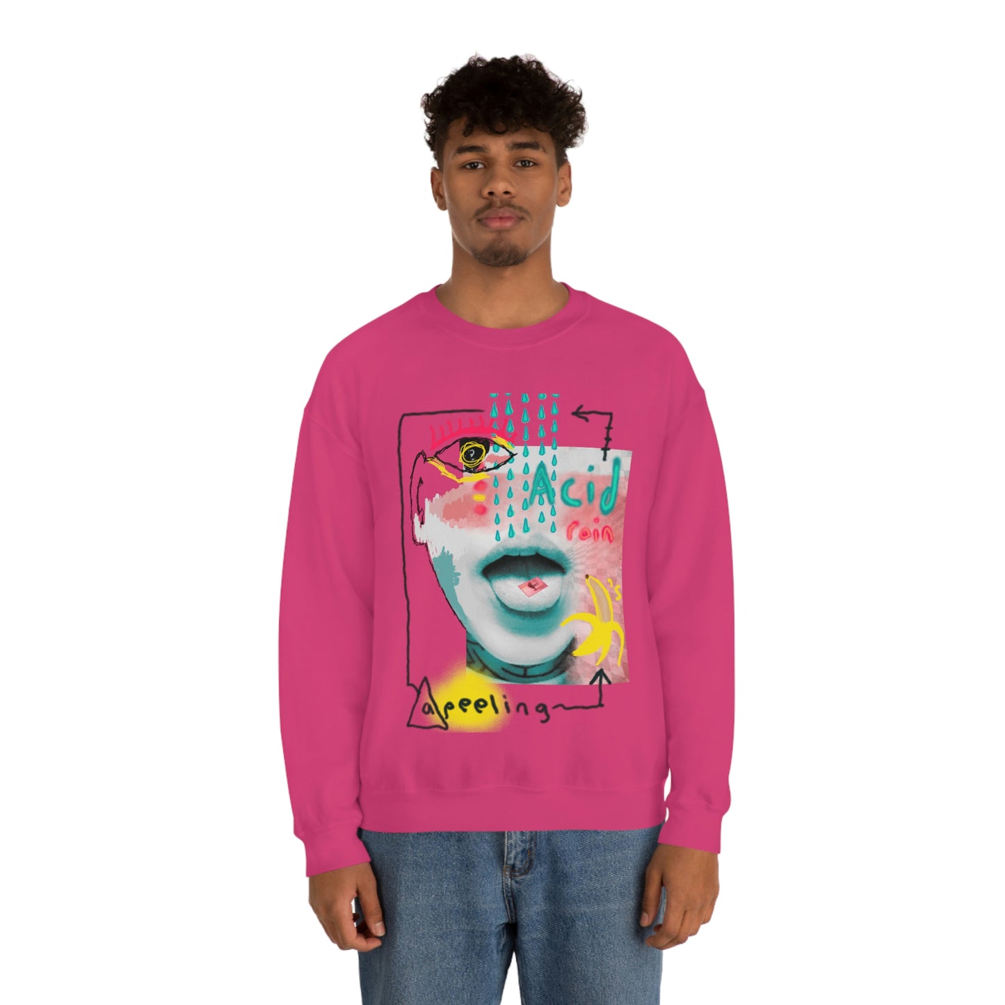 ACID RAIN crewneck sweatshirt