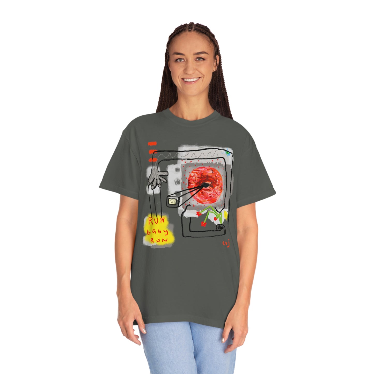 MIND CONTROL oversized tshirt